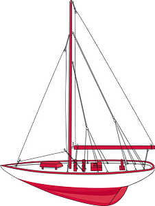 Sailing yacht