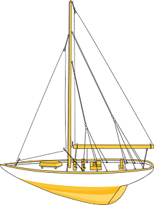 Sailing yacht