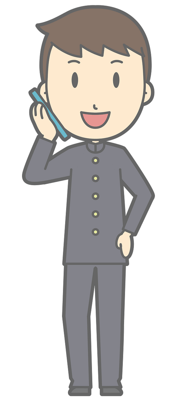 男学生