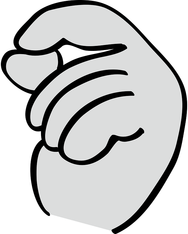Hand gesture