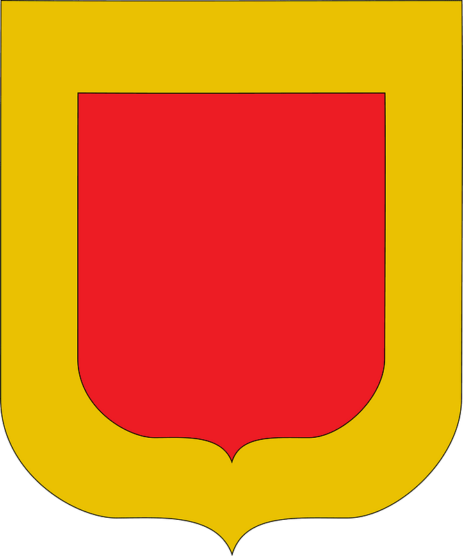 Heraldic shield shape