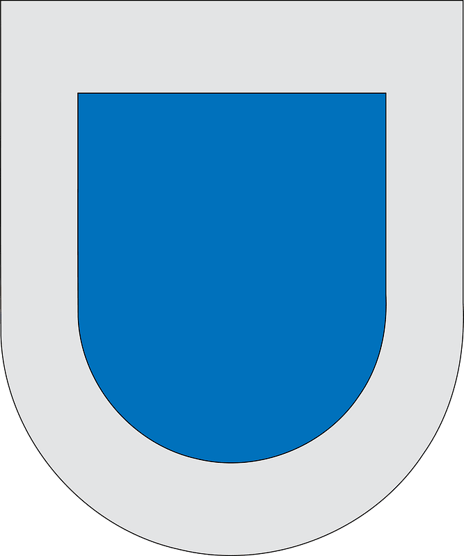 Heraldic shield shape