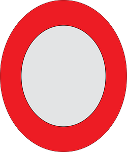 Heraldic shield shape