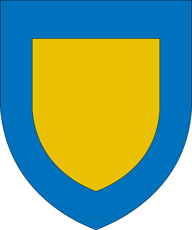 Heraldic shield shape