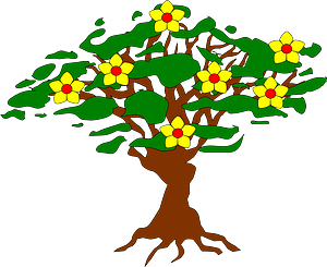 Heraldic tree