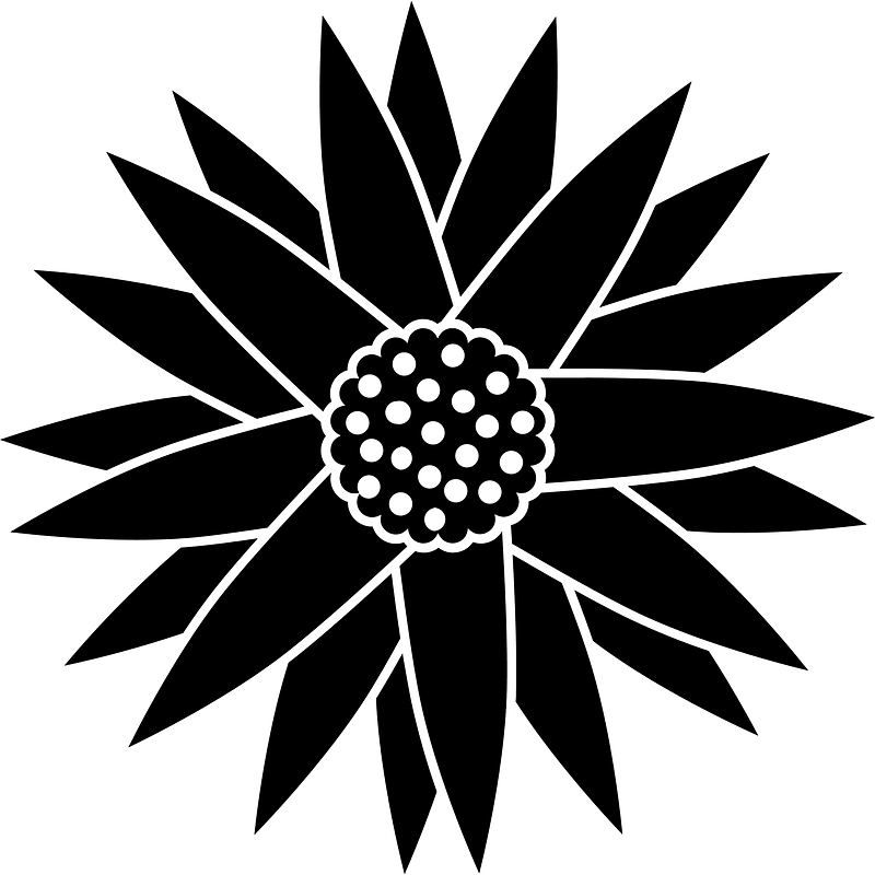 Stylized flower
