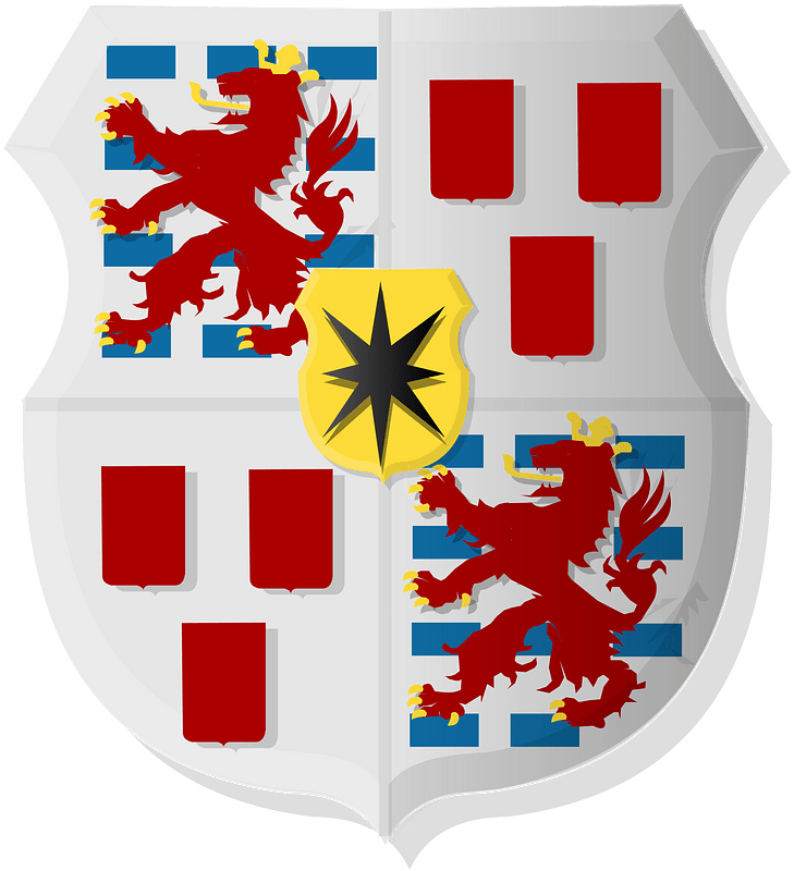 Wapen Epitaaf Philipp VI Waldeck 1582