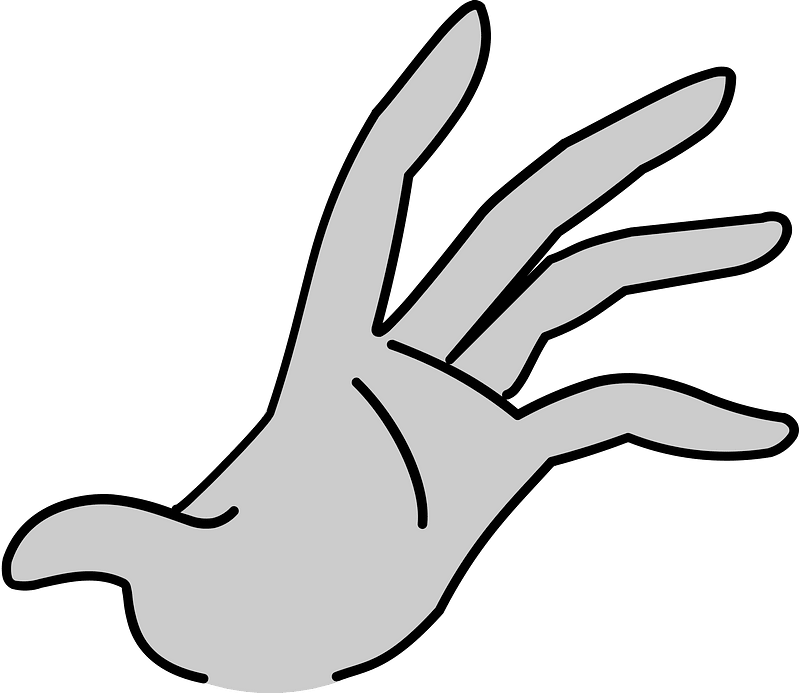 Woman hand gesture