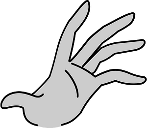 Woman hand gesture