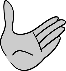 Woman hand gesture