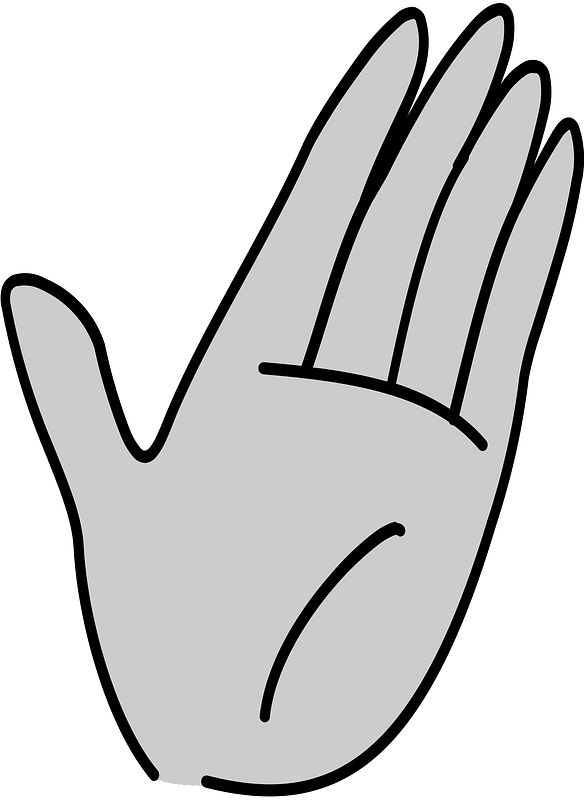 Woman hand gesture