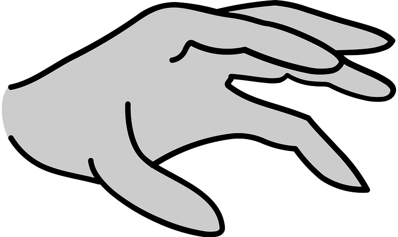 Woman hand gesture