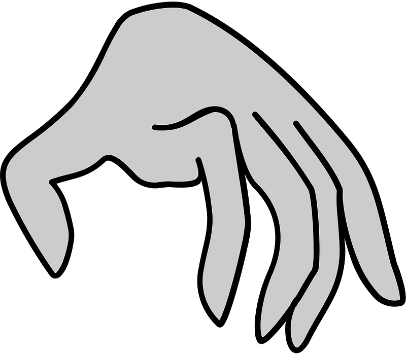 Woman hand gesture
