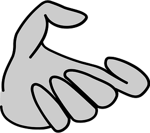 Woman hand gesture