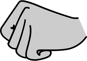 Woman hand gesture