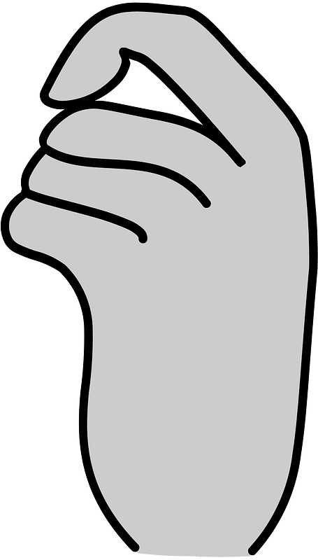 Woman hand gesture