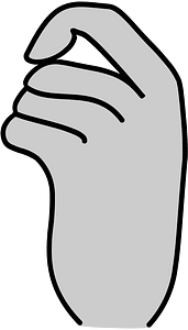 Woman hand gesture