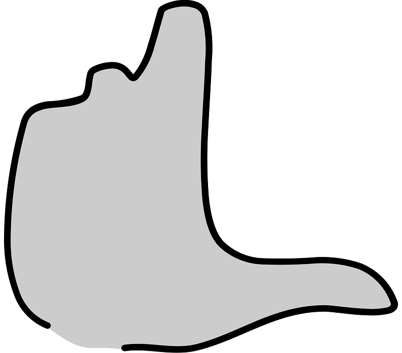 Woman hand gesture