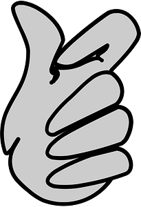 Woman hand gesture