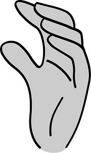 Woman hand gesture