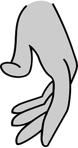 Woman hand gesture