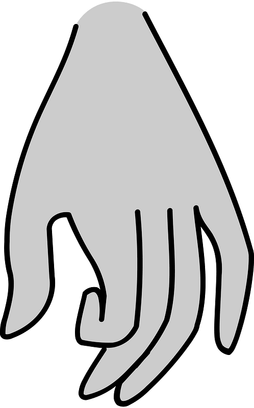 Woman hand gesture