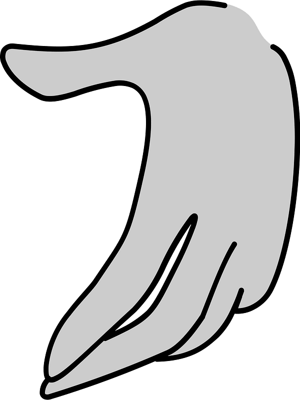 Woman hand gesture