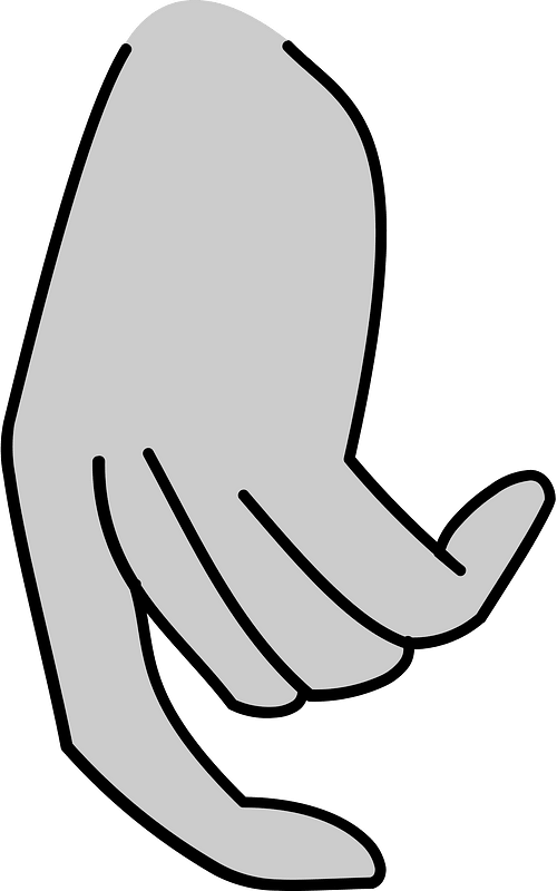 Woman hand gesture