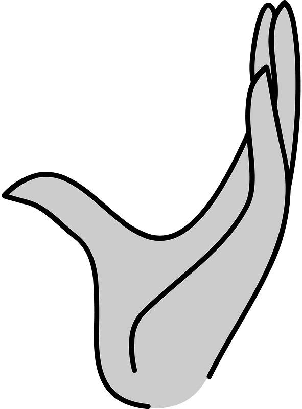 Woman hand gesture