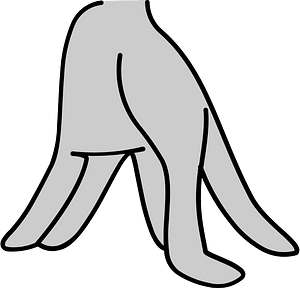 Woman hand gesture