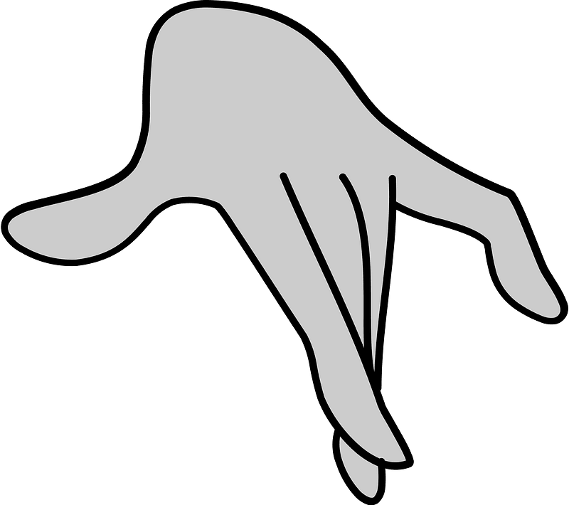 Woman hand gesture