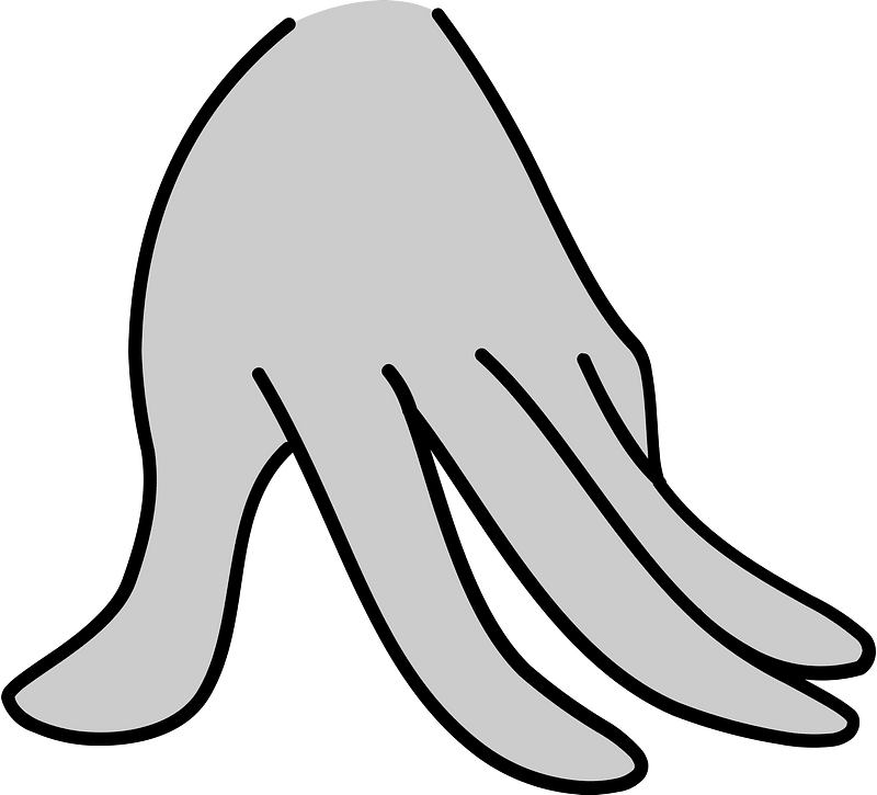 Woman hand gesture