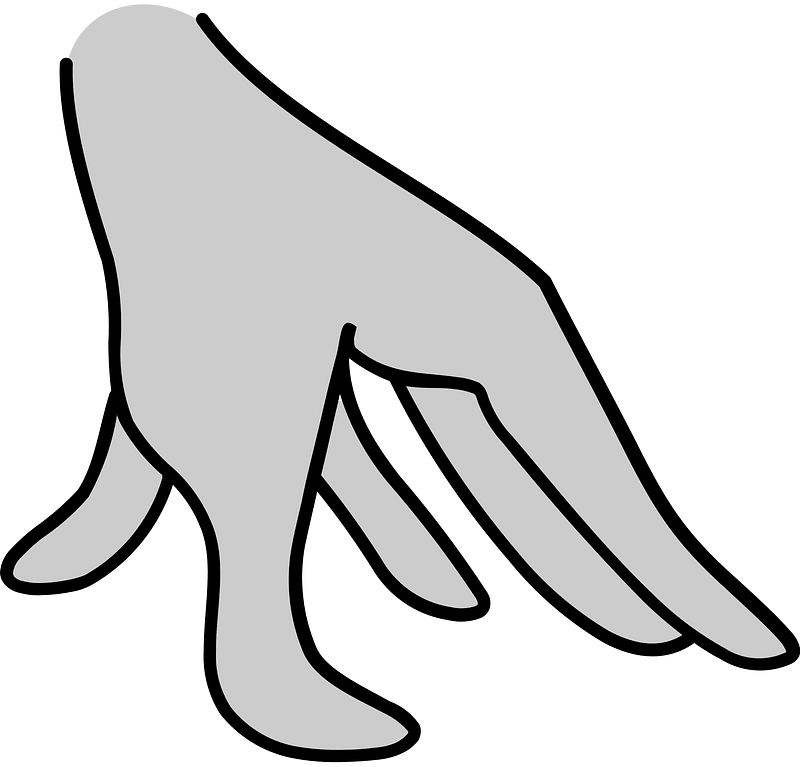 Woman hand gesture