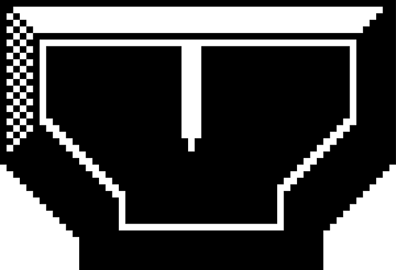 Block buster letter y