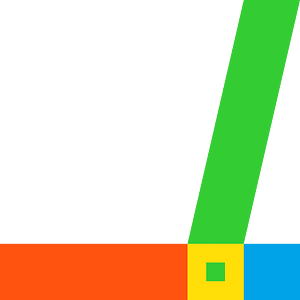 Colourful laptop