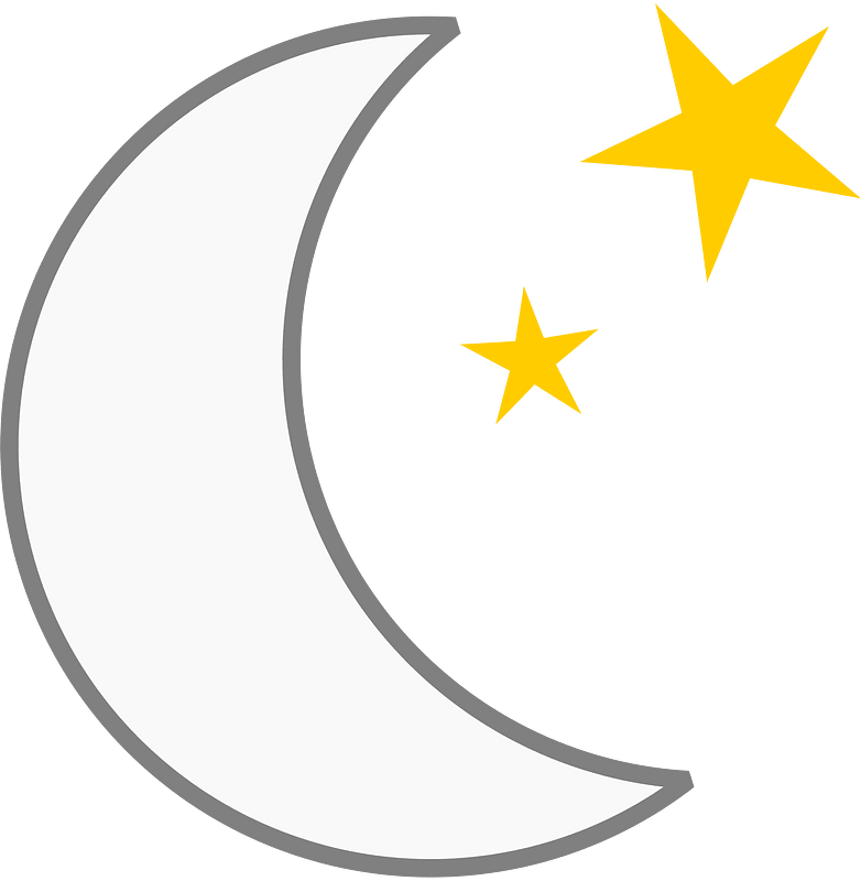 Crescent moon