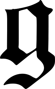 Old english letter g