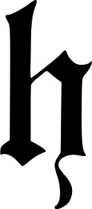 Old english letter h