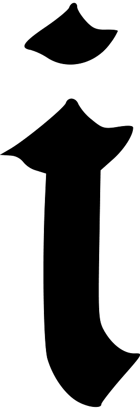 Old english letter i