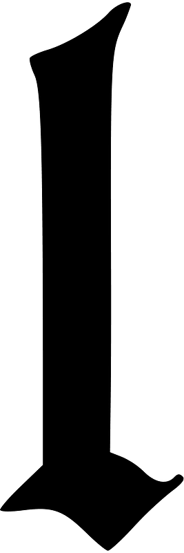 Old english letter l