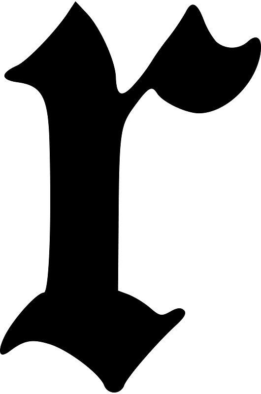 Old english letter r