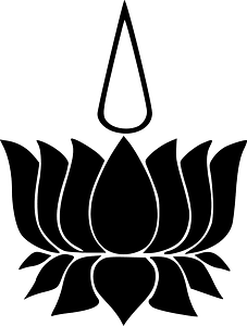 Sacred lotus symbol