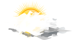 Sun clouds