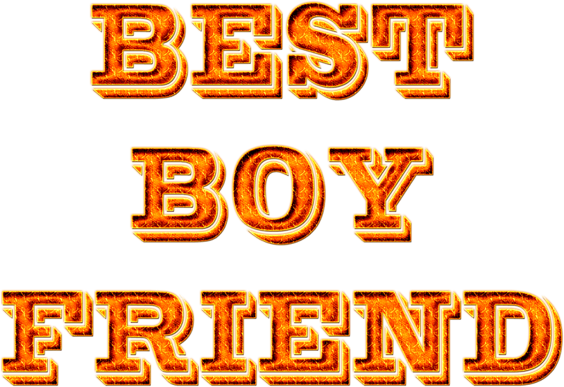 Best boyfriend lettering