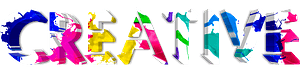 Creative stylized lettering