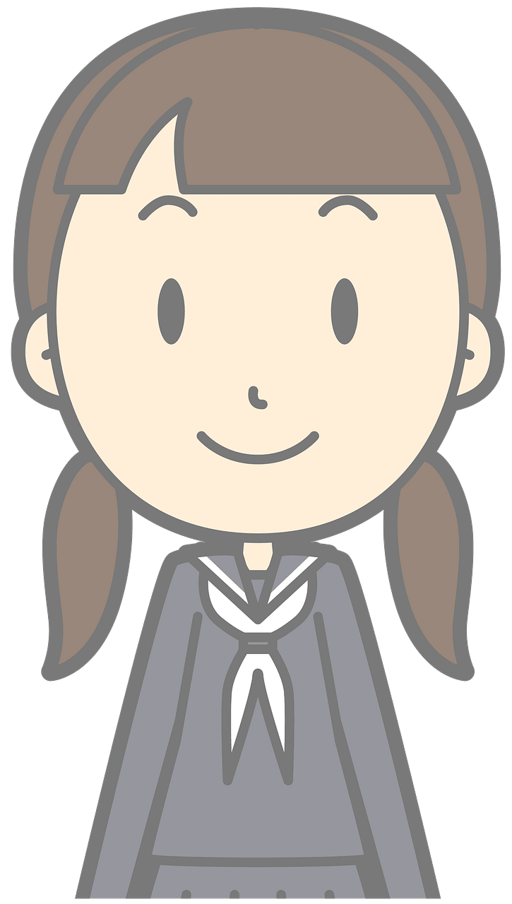 School Girl in Uniform