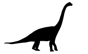 Brachiosaurus silhouette