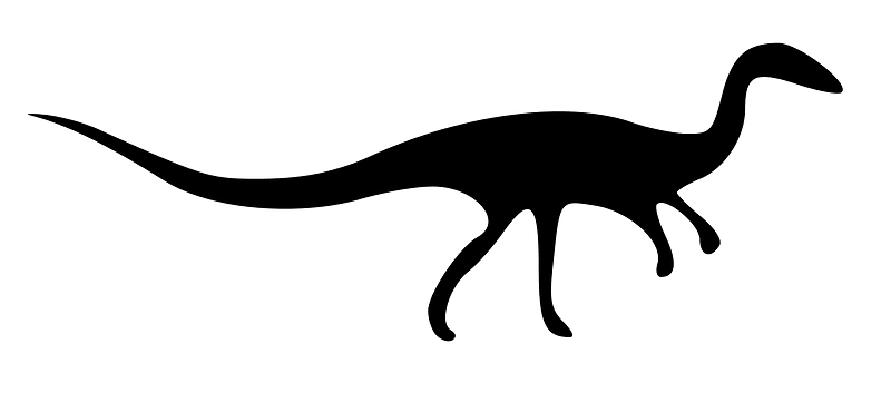 Coelophysis silhouette