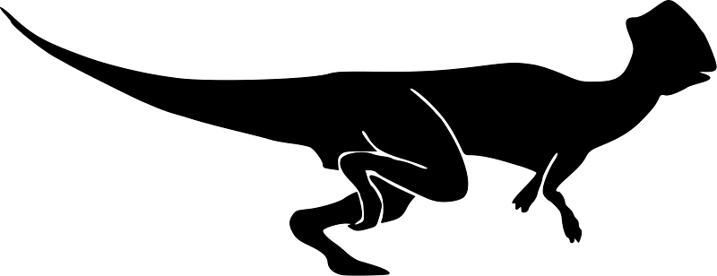 Pachycephalosauria silhouette