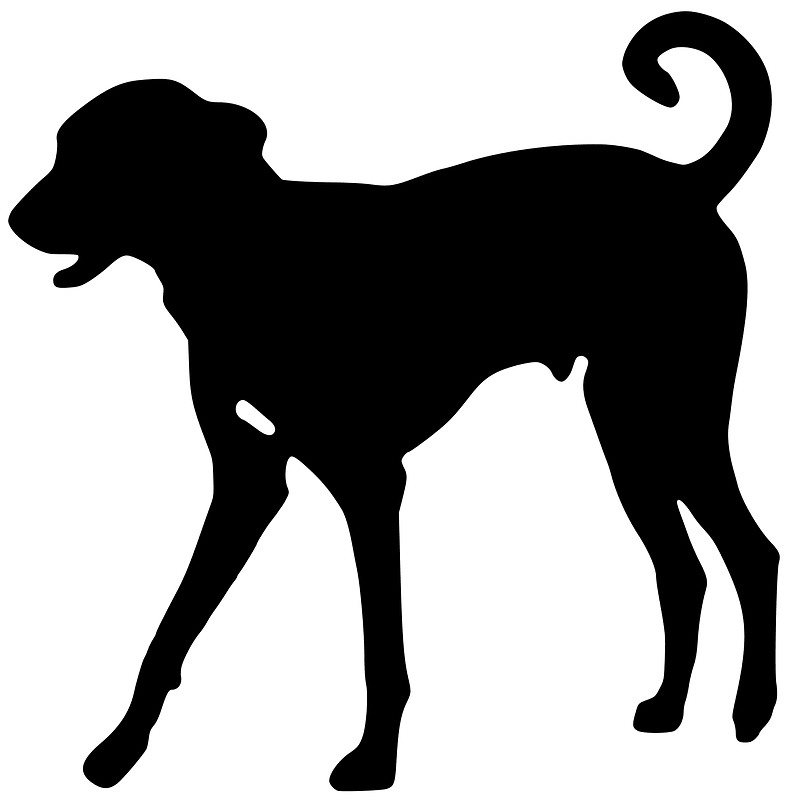 Dog Silhouette 01